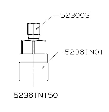 Forza Extractor de Plato Magnético M36X150 Interior
